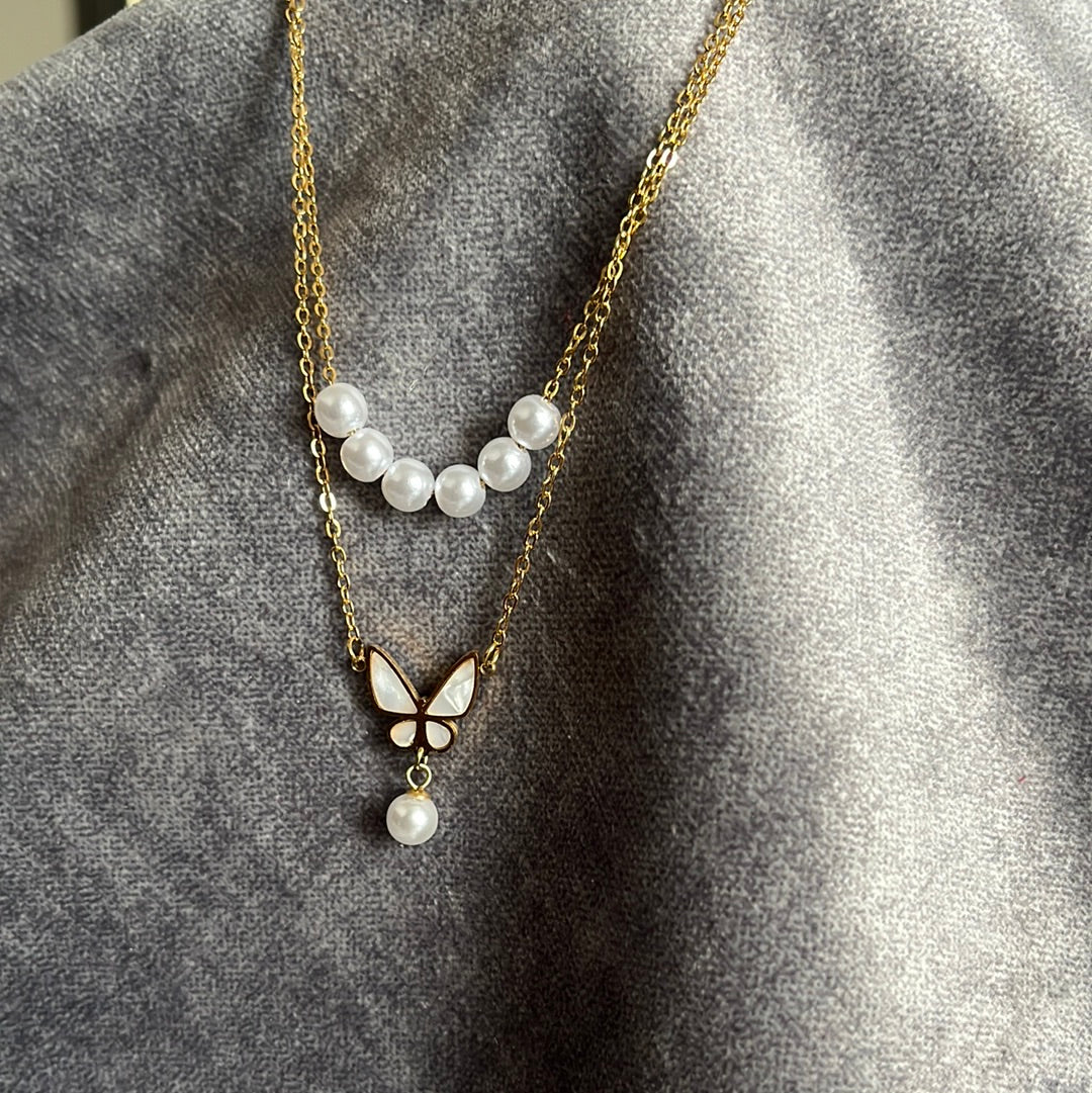 Flying Pearls - Gold