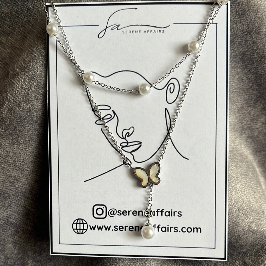 Flying Pearls - Silver