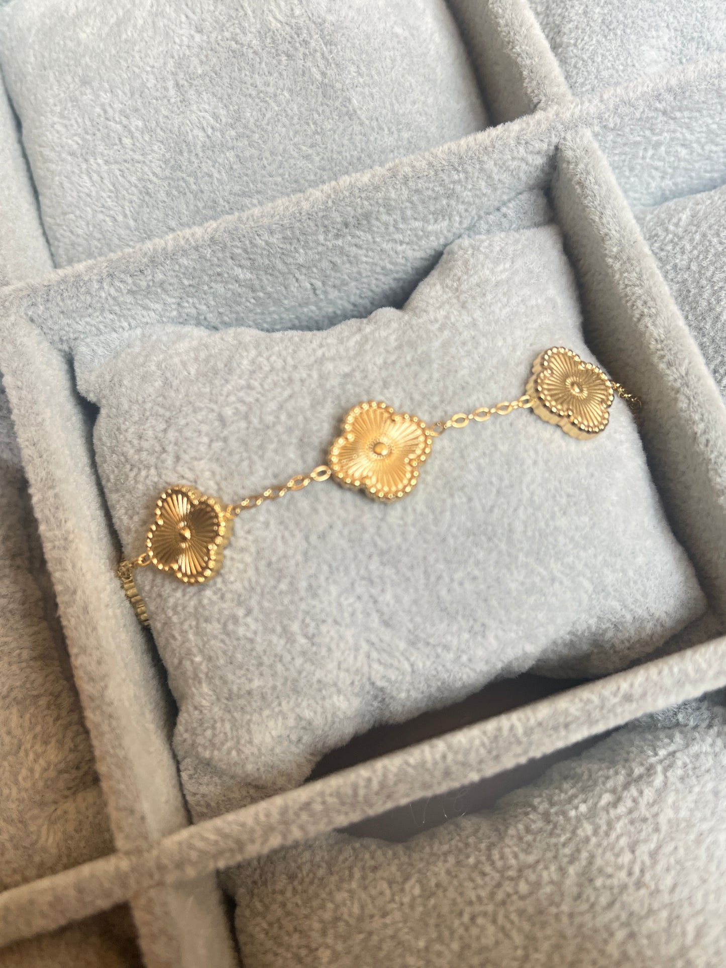 Clover Bracelet - Gold