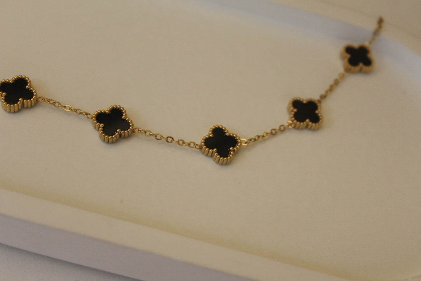 Clover Bracelet - Black