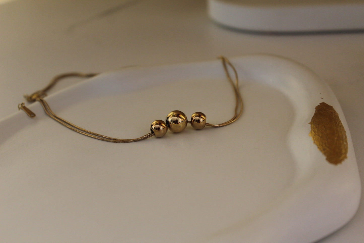 Trinity Sphere Layered Necklace