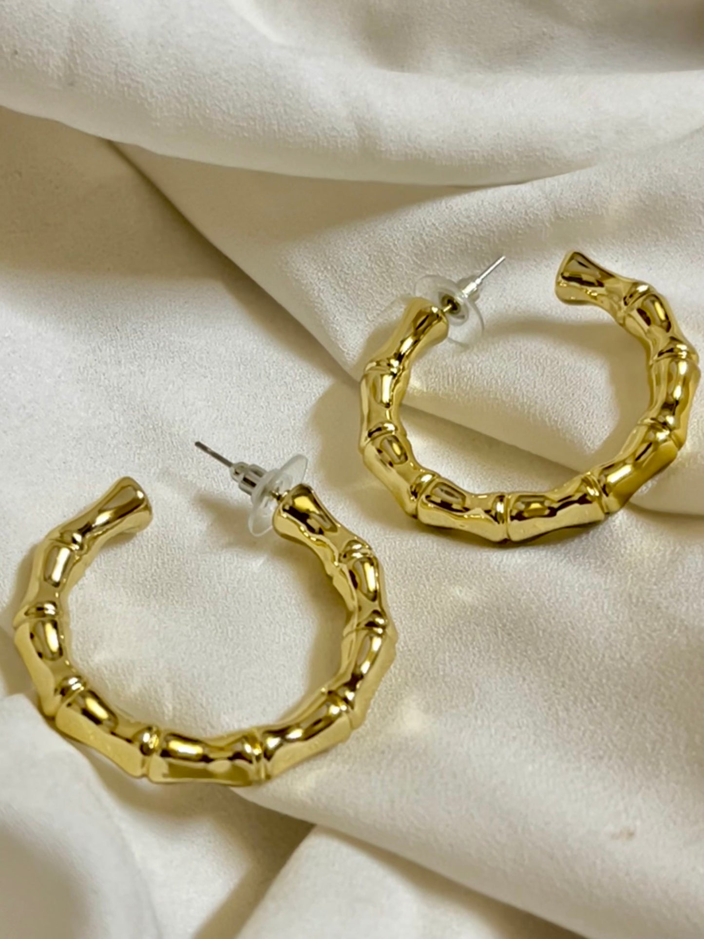 Golden hoops